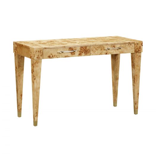 Brandyss Natural Burl Work Desk