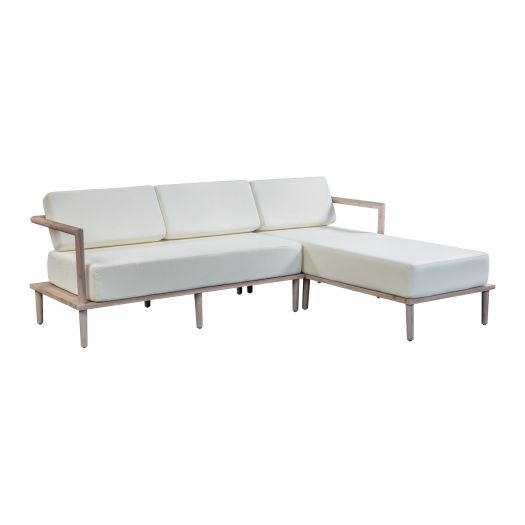 Emerson Cream Outdoor Sectional - RAF