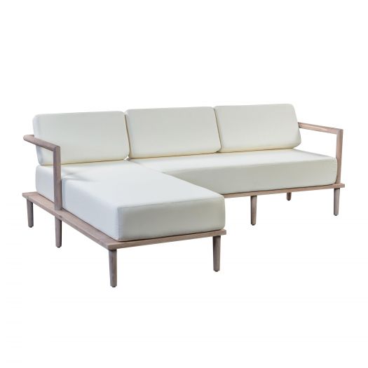 Emerson Cream Outdoor Sectional - LAF