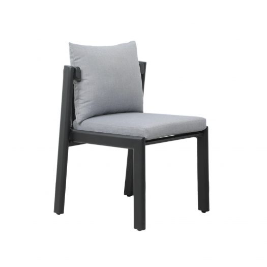 Nancy Grey Outdoor Dining Chair