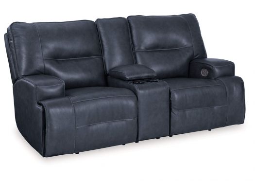 Francesca Power Reclining Loveseat with Console