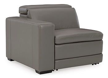 Texline Left-Arm Facing Armless Power Recliner