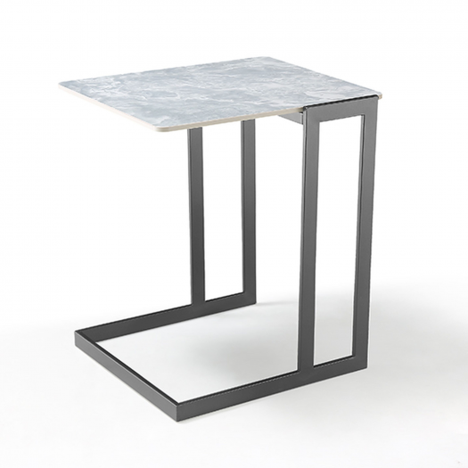 Portrait Sintered Stone End Table