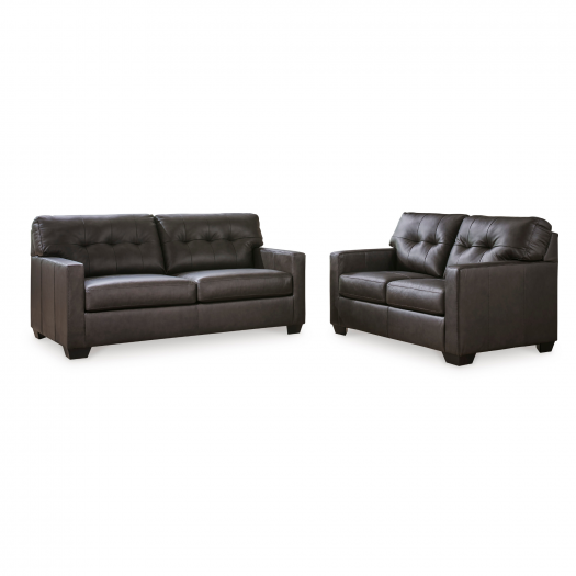 Belziani Black Sofa Set