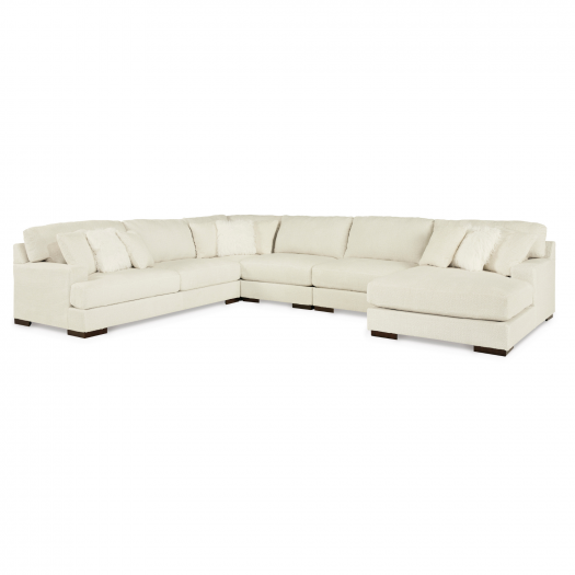 Zada 5-Piece Sectional with RAF Chaise