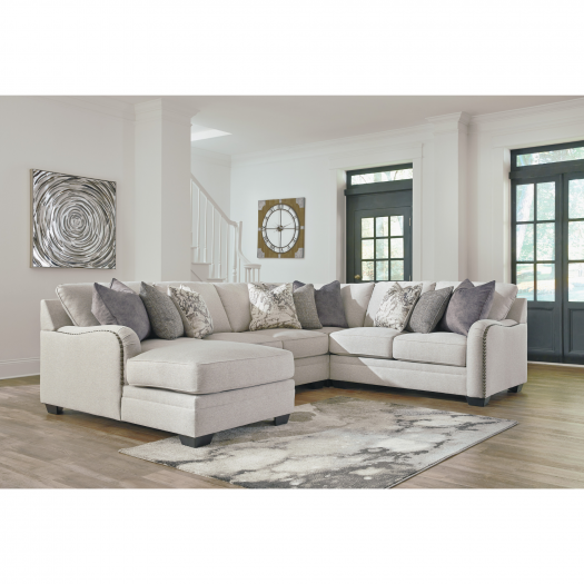 Dellara 4-Piece Sectional with Chaise