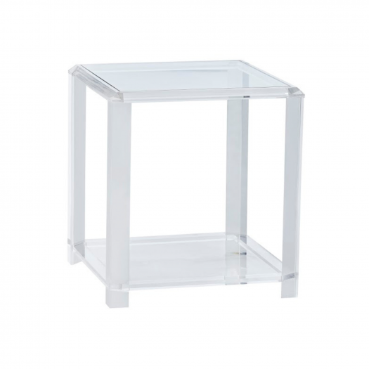 Morrigan Acrylic side table