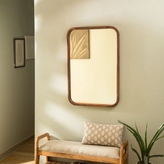 Old World Wall Mirror - Rectangle