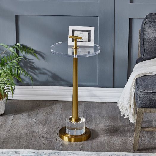 Acrylic End Table Matte