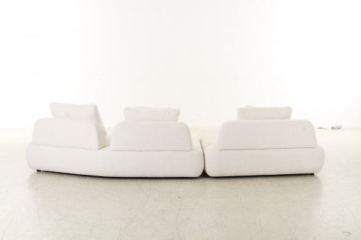 Lyssa Off-White Sectional -Lounger