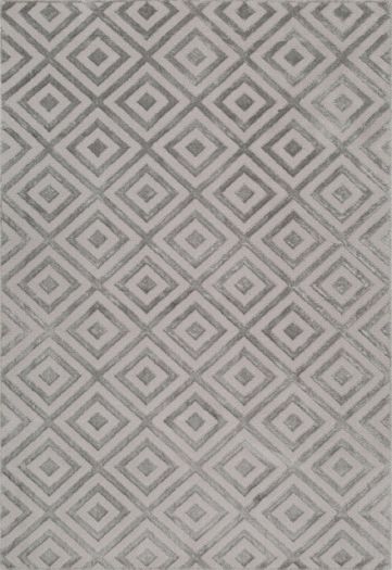 Diamond Dark Grey Rug