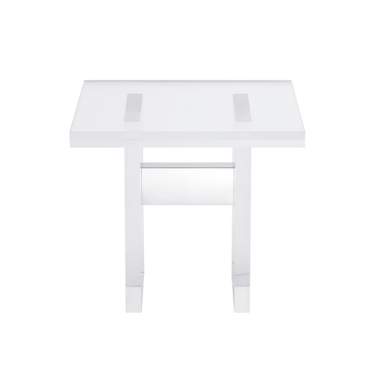 Acrylic side table