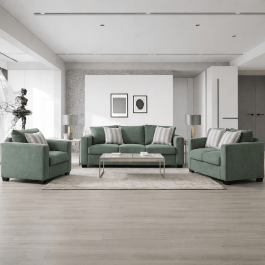 Adrian Green Sofa Set