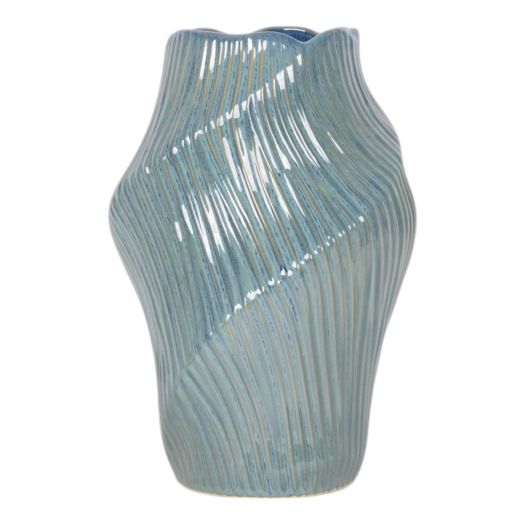 Tihany Blue/Cream Vase
