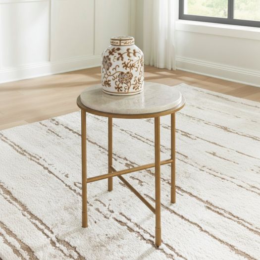 Alben Round End Table