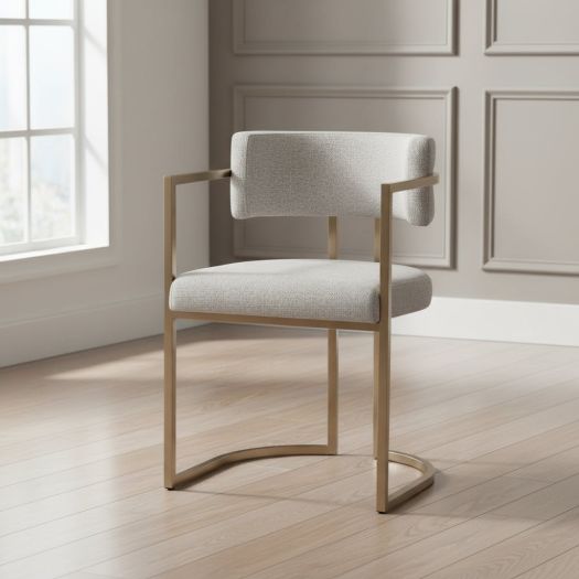 Alexa light Beige Dining Chair