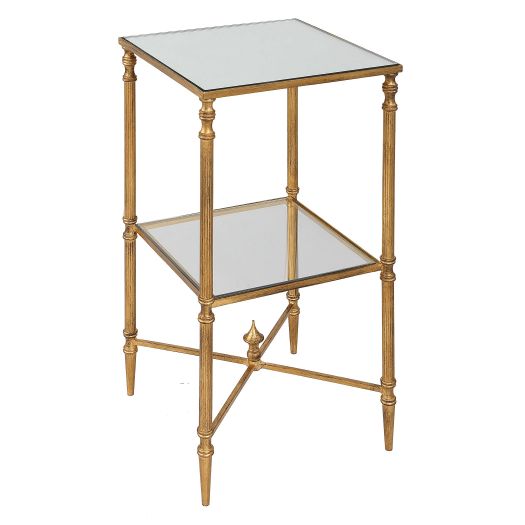 HENZLER GOLD ACCENT TABLE