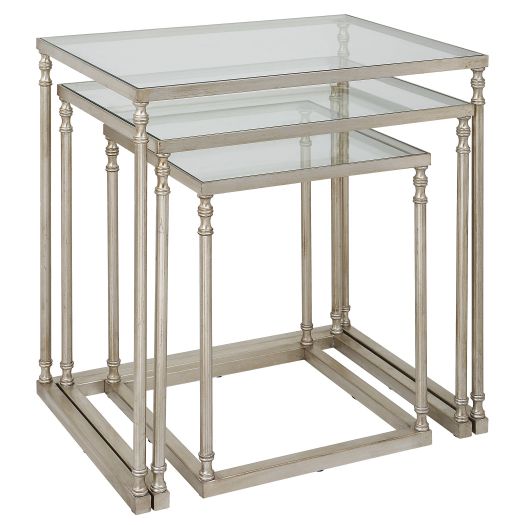 Henzler Nesting Table Silver