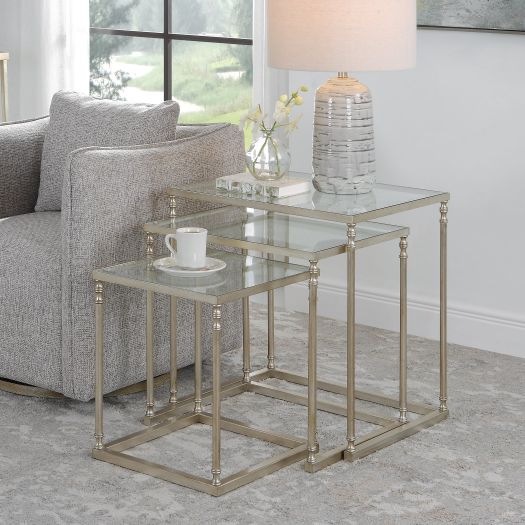 Henzler Nesting Table Silver