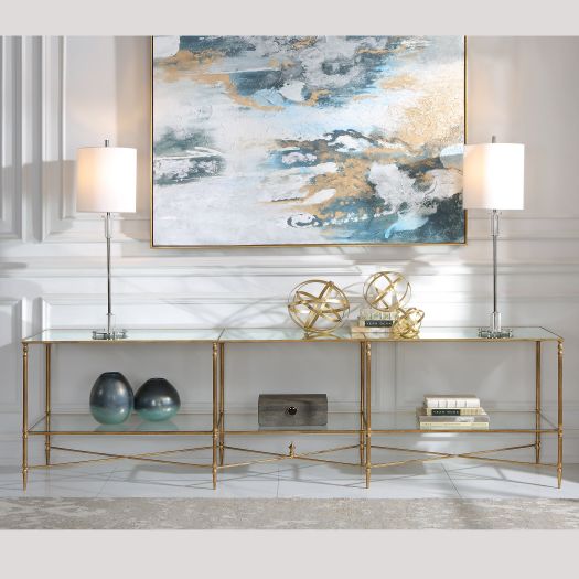 Henzler Gold Tv Unit