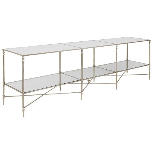 Henzler Large Tv Stand Silver