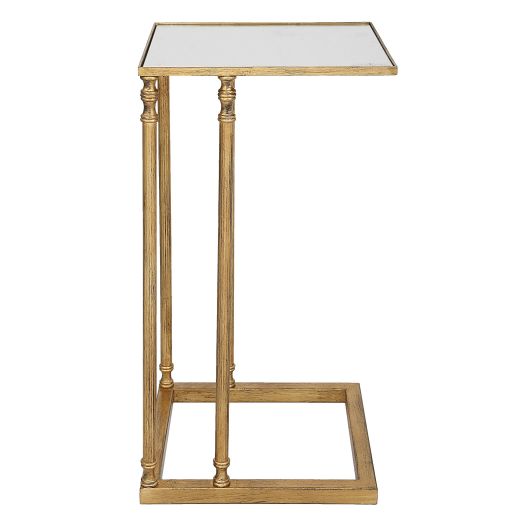 Henzler Gold Sofa Accent Table