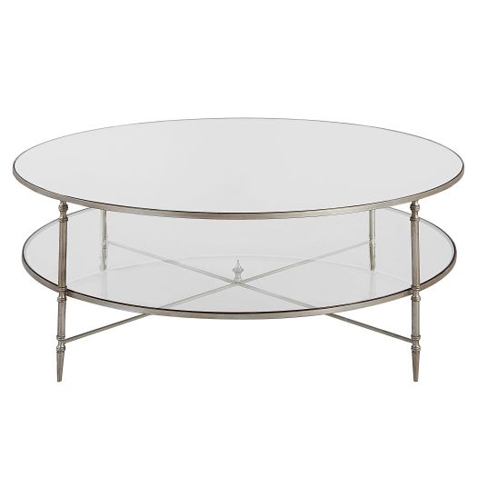 Henzler Silver Round Coffee Table