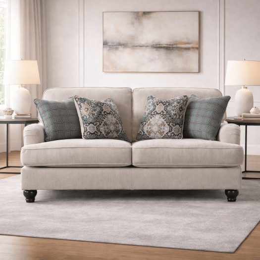 Alma Beige Loveseat