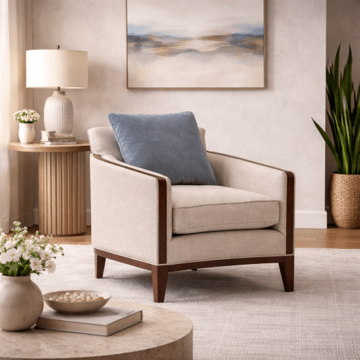 AlReem Royal Blue Chair