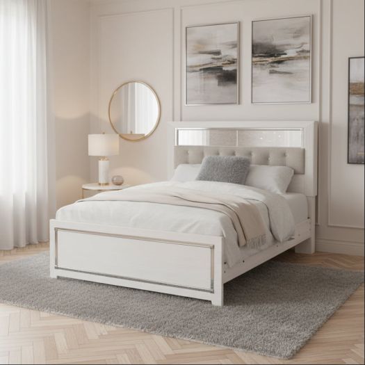 Altyra Queen Panel Bookcase Bed