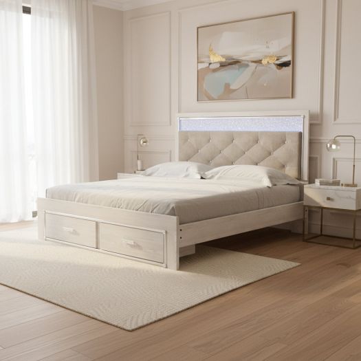 Altyra Queen Upholstered Storage Bed