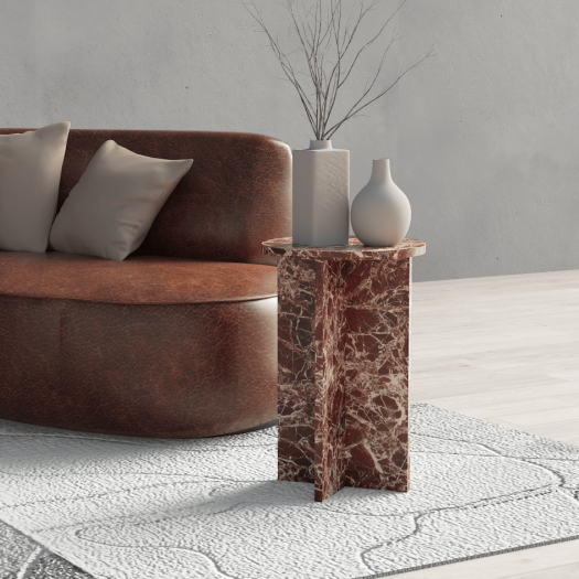 Amalfi MARBLE SIDE TABLE