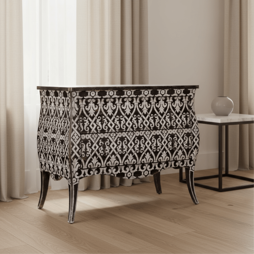 Americana Two-Drawer Bombay Accent Chest