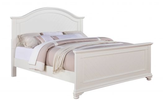 Brook Classic White King Bed