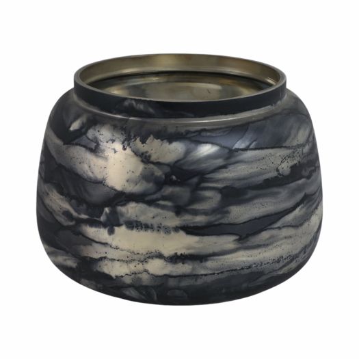 Annecy Blue Glass Vase