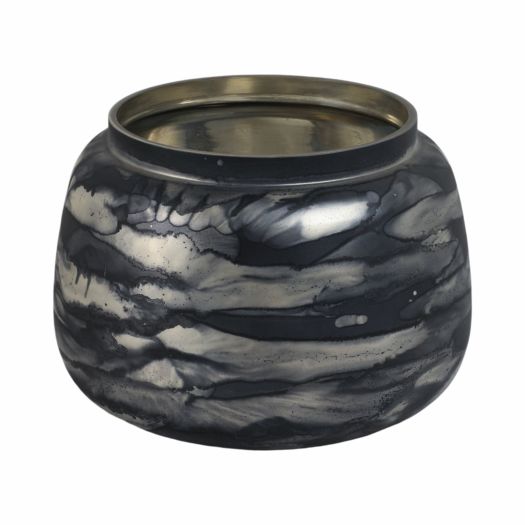 Annecy Blue Glass Vase