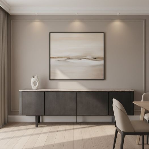 Arcline Grey Sideboard