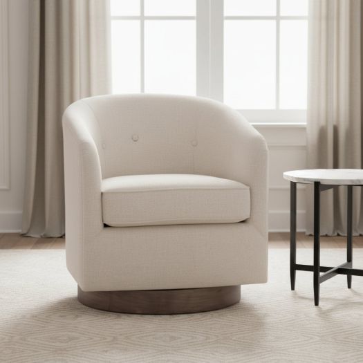 Arlo Easy Clean Swivel Chair