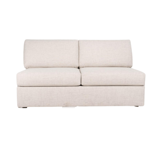 ARMLESS LOVESEAT