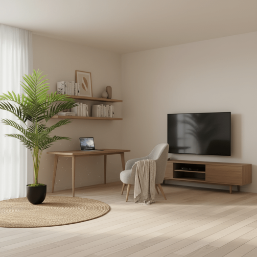 ARTIFICIAL Potted 100cm MOUNTAIN PALM Indoor