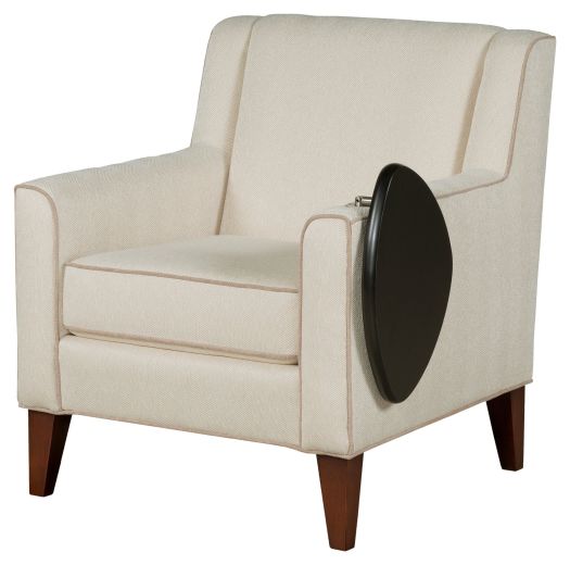 Ashleigh Lounge Chair with Folding Tablet