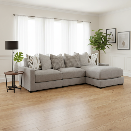 Aslan Court 3-Piece Sofa Sectional with Chaise