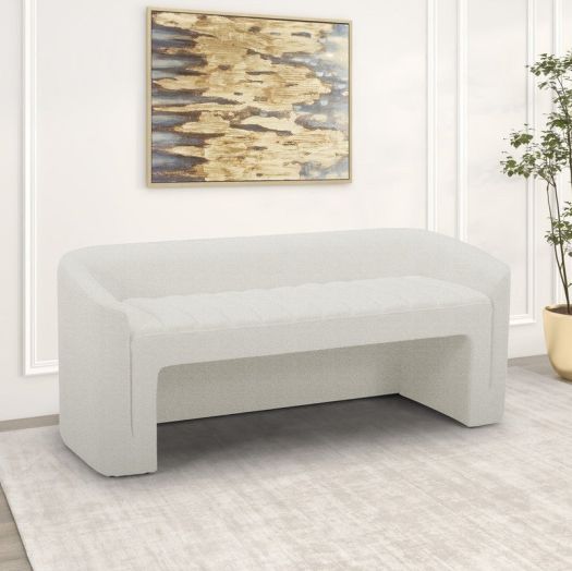 Astra Beige Ottoman with rest