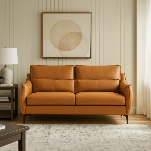 Axel Tan Loveseat