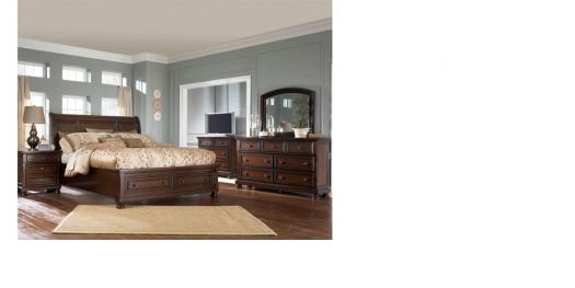 Porter Queen Sleigh Bedroom