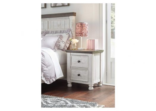 Havalance Two Drawer Nightstand