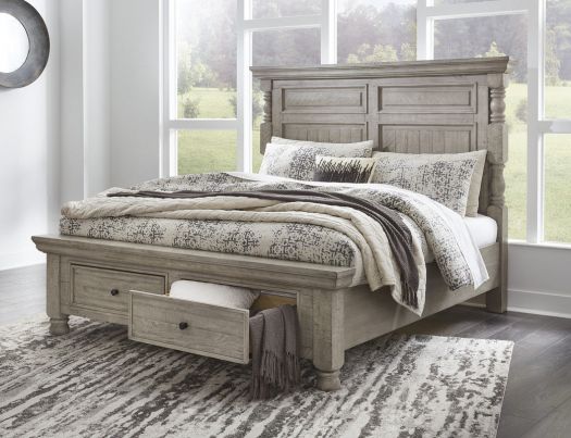 Harrastone King Bed