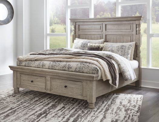 Harrastone King Panel Bedroom