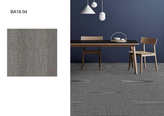 Carpet Tile - Neutral Stone Grey