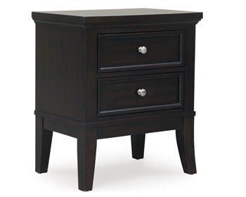 Bambori Two Drawer Night Stand